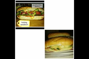 Hotdog sandwich | Kids tiifin box recipe | Easy breakfast Recipe