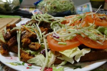 How to make a Simple vegan sandwich in under 15m.