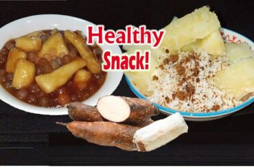 How to make Cassava Snack | Kamoteng Kahoy Recipe | Cassava Healthy Snack