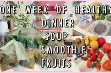 A WEEK OF HEALTHY FOOD FOR THE FAMILY | PREP MEAL FOR 4| Vlog252