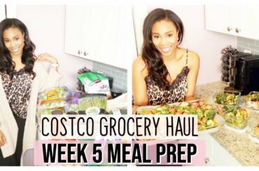 HEALTHY COSTCO GROCERY HAUL AND MEAL PREP TO LOSE 25 POUNDS IN 6 WEEKS | LoveLexyNicole
