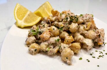 Chickpea Tuna Salad | Healthy Tuna Salad