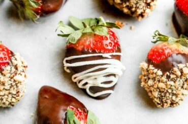 Chocolate Covered Strawberries | How To Make KETO NO SUGAR ADDED HEALTHY Chocolate Strawberries