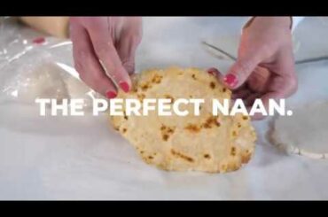 Grain Free Naan Bread (No oven required, Vegan option)