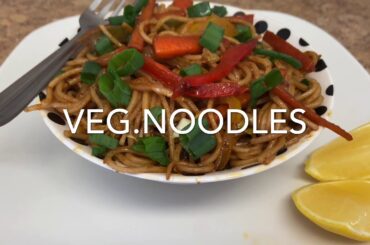 Veg noodles |Street style vegetable noodles|Snacks recipes| Quick dinner/lunch recipes