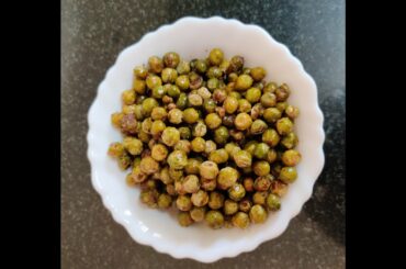 Green Peas fry recipe| Healthy snack