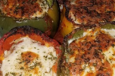Amazing stuffed peppers (low calorie)