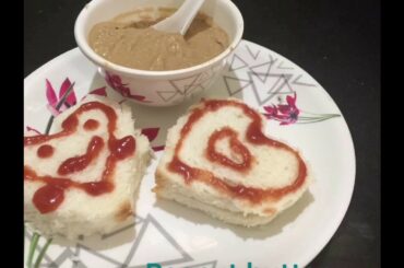 Homemade peanut butter 🥜 | healthy recipe ideas | valentine’s day special | protein rich recipe