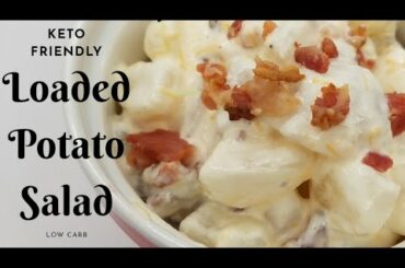 KETO Loaded "Potato" Salad
