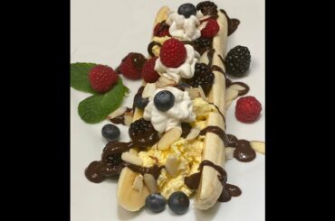 Healthy Desserts | Banana Split | Weight Watchers | WW # WeightWatchers #HealthyDessert #weightloss