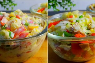 Classic Chicken Salad With "Disano Virgin Olive Oil" | Two Different Ways ♥️