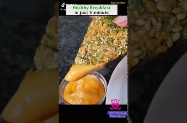 😎Healthy breakfast in just 5 minutes😋😋