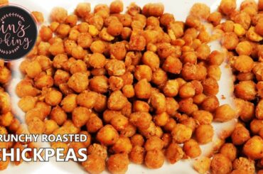 Chana Snacks - Crunchy Chickpeas Snack - Snacks Made From Chickpeas - Easy Snacks Recipe No Oven