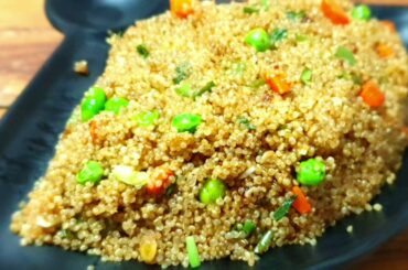 Quinoa fried rice || healthy lunch ||PRAVEENA'S KITCHEN DIARIES