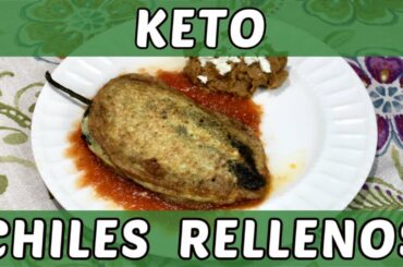 KETO CHILES RELLENOS | Stuffed Peppers Recipe | Cook With Me Healthy Low Carb Mexican Food Recipes