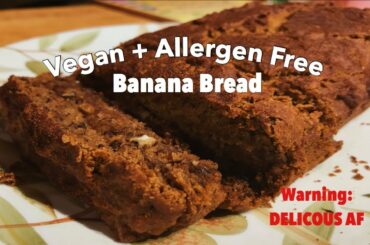 Vegan & Allergen Free banana bread: EASY PEASY