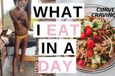 WHAT I EAT IN A DAY TO CURVE CRAVINGS + CONTROL MY APPETITE // EASY VEGAN RECIPES