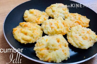 Cucumber idli||rava idli||healthy breakfast recipe||idli