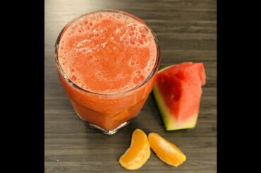 Watermelon & Orange Smoothie|Homemade Smoothie|Healthy Recipes