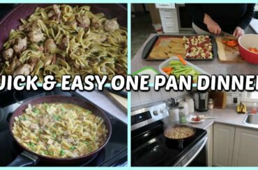 QUICK & EASY ONE PAN DINNERS