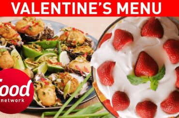The Perfect VALENTINE'S DAY Dinner! | Food Network