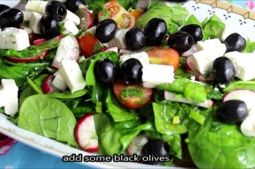 The kardashians inspired salad recipe ::: Healthy vegan recipe.