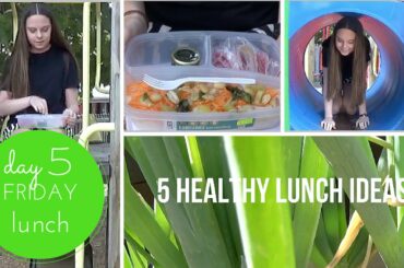 5 Healthy Lunch Ideas// Friday