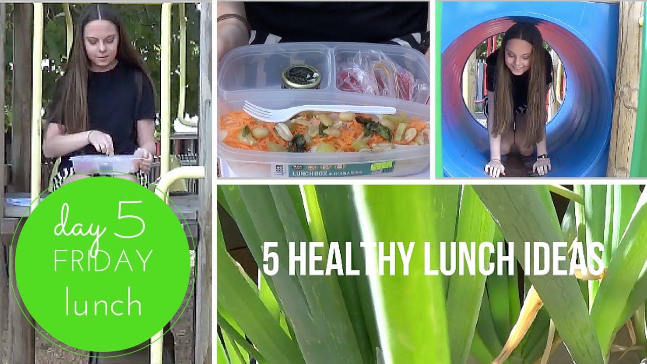 5 Healthy Lunch Ideas// Friday 5 Healthy Lunch Ideas// Friday