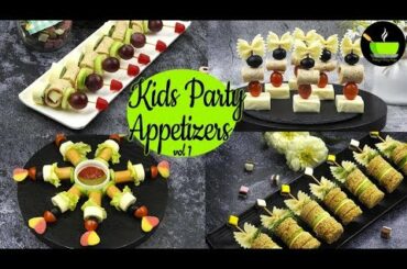 Mini Appetizers | Quick Snacks For A Party | Party Bites | Kids Party Recipes | Party Appetizers