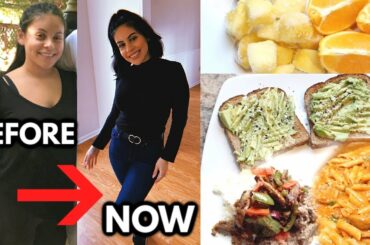 WHAT I EAT IN A DAY TO LOSE WEIGHT! *quick & easy meals*