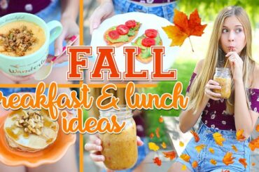 DIY Healthy Fall Breakfast & Lunch Ideas For Back To School 2018!