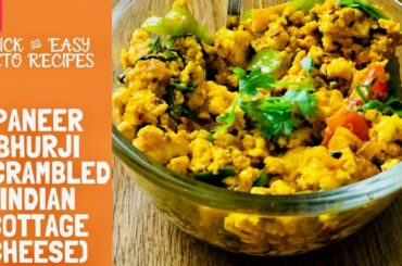 Keto Paneer Bhurji | Keto recipes | Healthy recipes