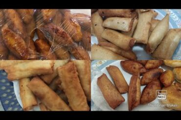 Snack Recipes| Spring Roll | unnakkaya| Bread Roll | JANNA'S kitchen