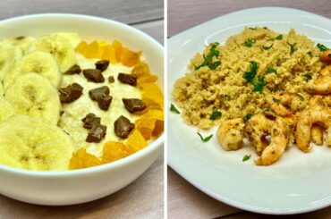 3 Healthy Full-Day Recipes For Weight Loss | Healthy Ideas For Brekfast, Lunch and Dinner