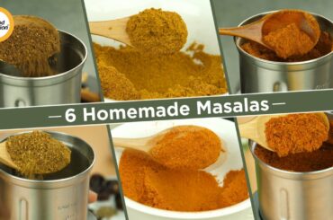 6 Must Have Homemade Masala Recipes By Food Fusion
