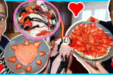 Making Valentine Themed Foods!!!