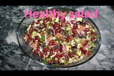 #cookingclasseswithpakeeza Red beans healthy salad
