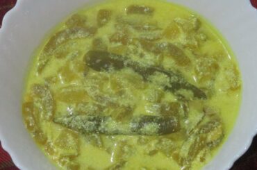 Snake Gourd Ash Gourd Yogurt Stew - Kitchen Recipe Episode : 253