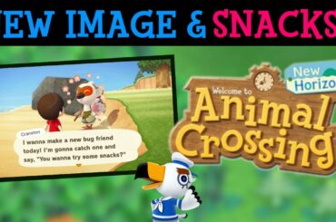 New Image Could Confirm Snacks for Animal Crossing New Horizons!