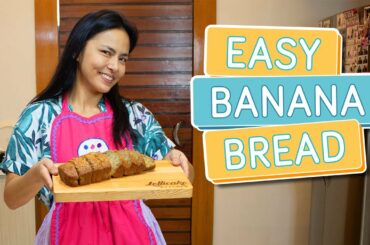EASY BANANA BREAD RECIPE (great for business!) - Alapag Family Fun