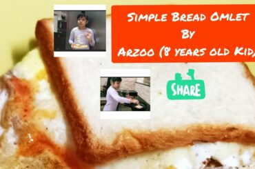 Egg Sandwich - Bread Omlet - Arzoo - #breakfast #foodrecipe #newrecipe