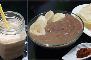 Healthy and delicious Ragi Congee! | 2 types! | Summer recipes to cool the body! |