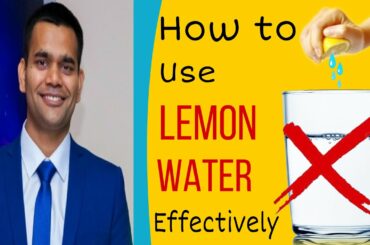 Right Way To Make Lemon Water For Weight Loss And Body Detox