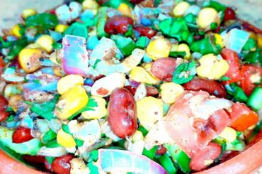 Chana Salad Recipe | Veg Salad Recipe | Spicy And Delicious | By Salman Food Info