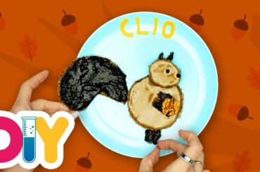 SQUIRREL | Tahini Toast | Food Art | Healthy-n-Yummy | DIY Labs