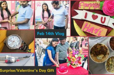 Feb14th Vlog/చాలా పెద్ద Surprise నాకు అనుకోలేదు ఇలాచేస్తారు అని/Healthy Breakfast Recipe/AmulyaVlogs