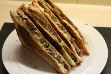 Easy Steak sandwich | The Perfect Steak Sandwich Recipe | Ultimate Steak Sandwich |