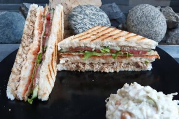 Club Sandwich - Nida's Cuisine - Lunch Box Ideas - Iftar Snack