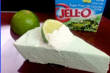 No Bake Key Lime Pie | Low Calorie Dessert