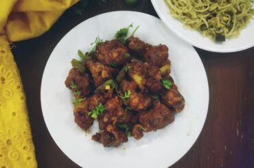 Gobi manchurian in air fryer. Air fryer recipe. Indian air fryer recipes.